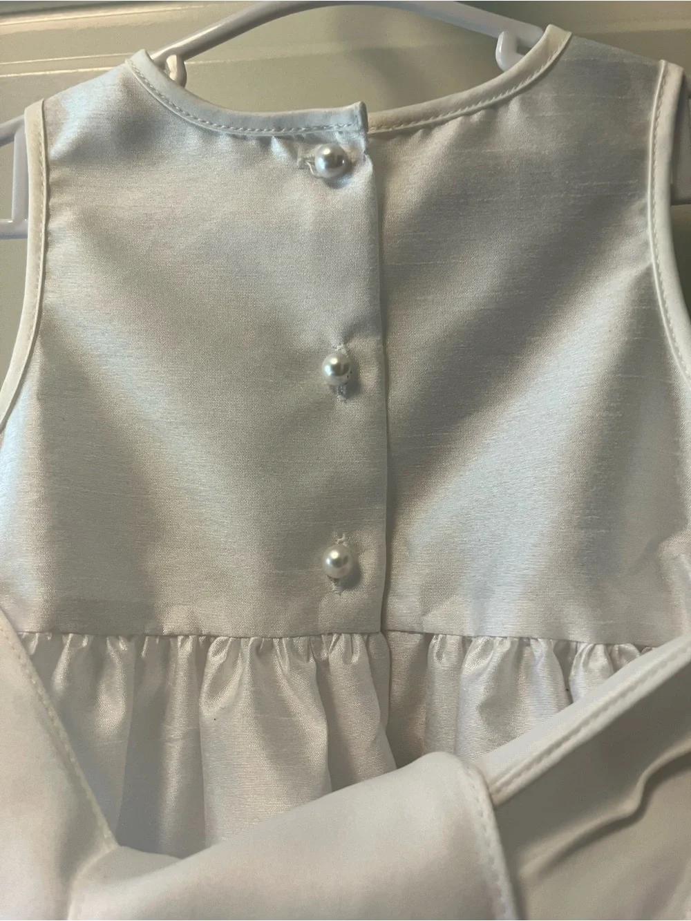 Special Occasion Formal White Marmellata Toddler Dress